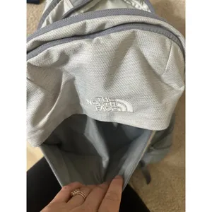 North face grey backpack thumbnail 3