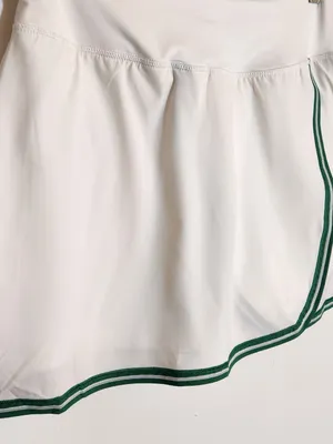 Crane White and Green Athleisure Skort NWT Size Small Flaw thumbnail 2