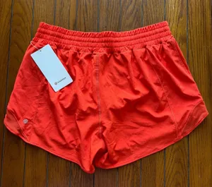 Lululemon Hotty Hot Short High Rise 4” Cherry Ember Size 14 NWT thumbnail 1