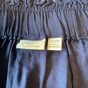 Cato Navy A-Line Skirt thumbnail 5