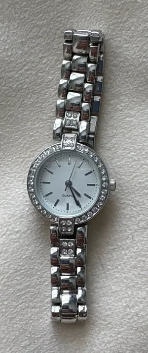 Silver Crystal Accent Women's Quartz Watch thumbnail 1