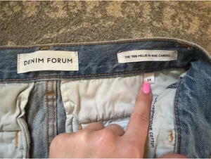 Aritzia Denim Forum High-Rise Cargo The '90s Millie Jeans thumbnail 5