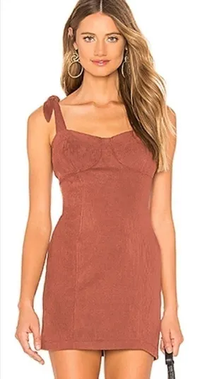 FREE People‎ Bronze Mini Dress Size Large $68 thumbnail 1