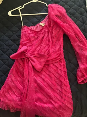 For love and lemons dynasty one shoulder dress thumbnail 4