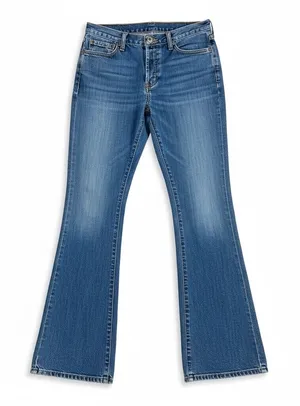 Abercrombie & Fitch Bootcut Jeans Blue 27 Women Low Rise Y2K Denim thumbnail 1
