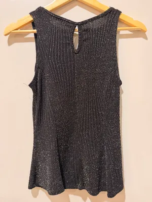 Sparkly Peplum Top Y2K 2016 Going Out Party Streetwear Club Throwback Style thumbnail 3
