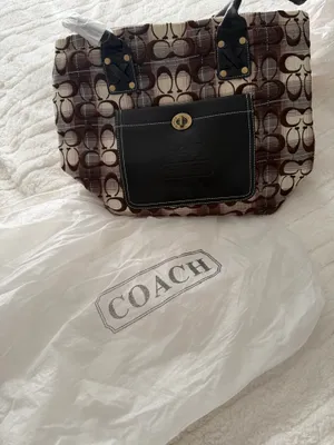 Coach Women’s Handbag Authentic Brown thumbnail 5