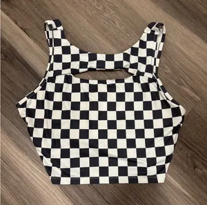 Vans Checkerboard crop top thumbnail 1