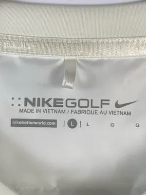Nike AeroLoft Womens Golf Vest Large White Quilted Full Zip Lightweight thumbnail 10