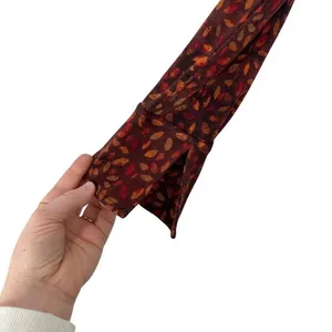 Free People Revolve Shayla Wrap Midi Dress‎ Brown Floral Long Sleeve Midi Dress thumbnail 5