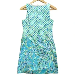 Lilly Pulitzer Gabby Stretch Sleeveless Floral Shift Dress thumbnail 6