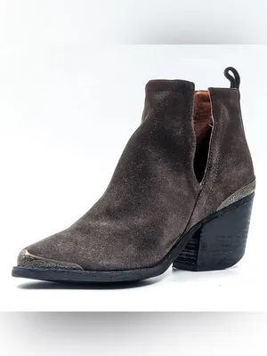 Jeffery Campbell Cromwell Distressed Western Bootie Size 7.5 thumbnail 2