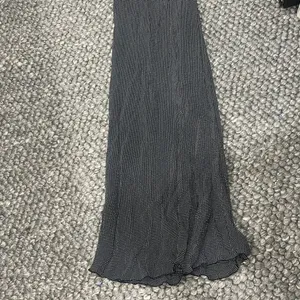 Leeloo Vintage Navy Silky Satin Polka Dot Midi Slip Dress Size Small thumbnail 4
