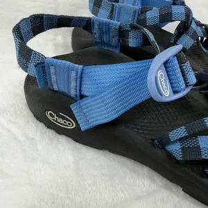 Chaco Z Cloud 2 Womens 7 Blue‎ Checkered Strappy Toe Loop Hiking Sandals J106820 thumbnail 4