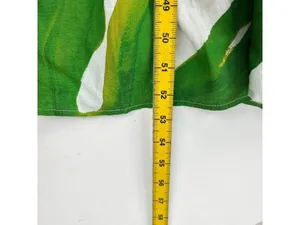 NWOT Farm Rio Linen Blend Green Leaf Print Sleeveless Maxi Dress Size XS thumbnail 14