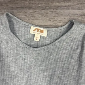 See You Monday Heather Gray Maxi Ribbed Tank Dress thumbnail 3