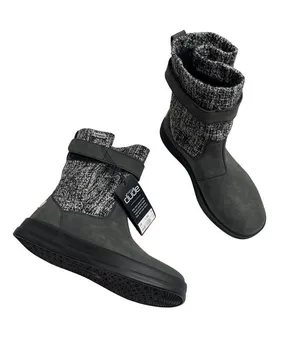 Hey Dude Robin Black Womens Knit Boots US 5 EU 36 thumbnail 1
