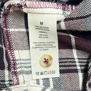 Garage Grunge 90s Inspired Lightweight Flannel Soft EUC Sz M Plaid Y2K Nostalgia Cotton thumbnail 4