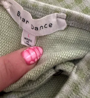 Green plaid dress thumbnail 3