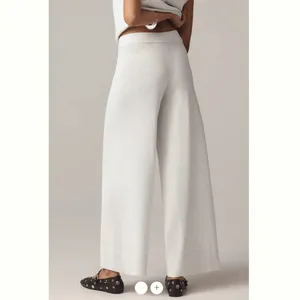 Anthropologie Maeve Wide-Leg Sweater Pants thumbnail 3