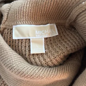 Michael‎ Kors Waffle Knit Thermal Sweater Brown Large thumbnail 5