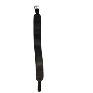 Motif 56 Belt Womens Small Black Leather Textured Wide Buckle Handmade Morocco thumbnail 6