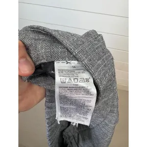Old Navy Grey Flat Front Dress Trousers Black Side Stripe Modern Size 14 Pants thumbnail 9