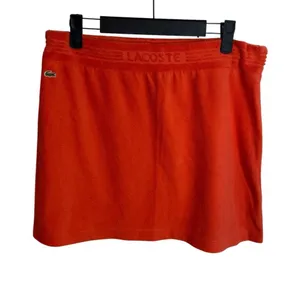 Lacoste Neon Coral Y2K Terrycloth Mini Skirt thumbnail 1