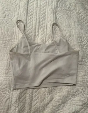 White Athletic Tank Size XS thumbnail 2