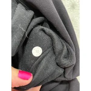 Lululemon Black High‎ Rise Drawstring Tapered Jogger Pants Women's Size 10 thumbnail 6