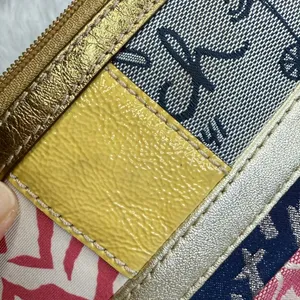 COACH Patchwork Large Wristlet thumbnail 6