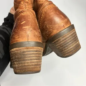 Teva Foxy Tall leather boots cognac leather size 6.5‎ thumbnail 13