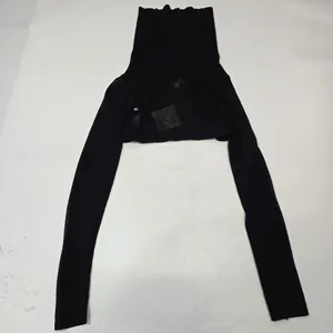 Superdown Camille Off Shoulder Top in Black thumbnail 9