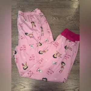 90’s Pink Betty Boop loungewear pants XL thumbnail 4