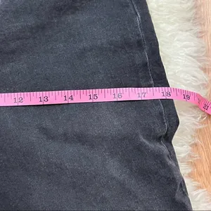 Free People We the Free Faded Black High Waist Button Fly Jeans 28 thumbnail 8