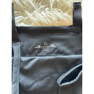 Aerie Sports Bra Black Size Medium thumbnail 7