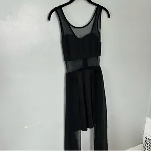 Elegant Black Sleeveless Dress thumbnail 3