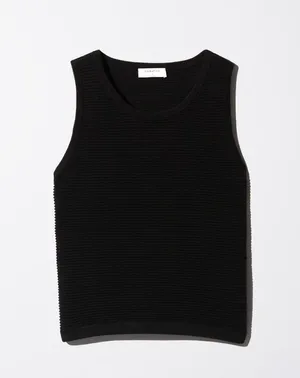 Babaton Aritzia Ribbed Tank Alrik Knit Top thumbnail 1