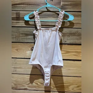 Pink women’s bodysuit thumbnail 4