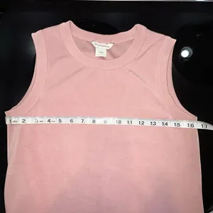 Club Monaco Maxi Knit sleeveless Dress‎ mauve pink size M thumbnail 4