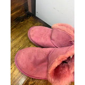 UGG Pink Boots Size 5 thumbnail 5