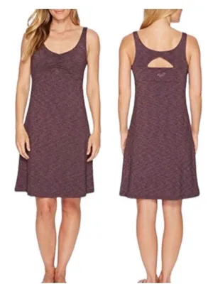 Kuhl Mova Aktiv Athletic Dress Womens Medium Heathered Purple Built-In Shelf Bra thumbnail 2