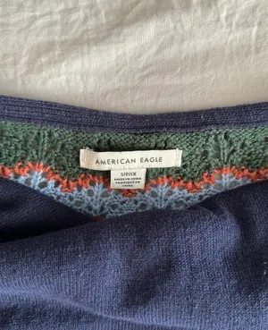 American Eagle Knitted Halter Crop Top thumbnail 3