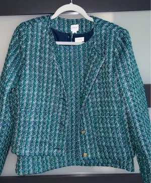 J.Crew Tweed Jacket and Shell 10/L thumbnail 1