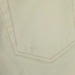 Abercrombie & Fitch Women's 90s Straight Ultra High Rise Cream Faux Leather Jean thumbnail 15