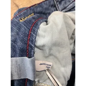 American Eagle Hipster Jeans Womens 12 Reg Blue Flare Leg Y2K Vintage 2002 thumbnail 2