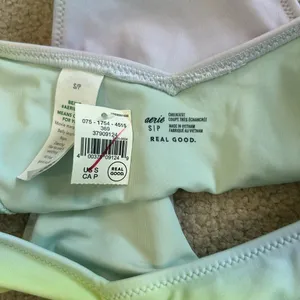 NWT Aerie Cheeky Low-Rise Bikini Bottoms Pastel Tie Dye Swimsuit Beach Size S thumbnail 5