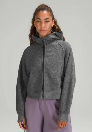 Lululemon Dark Heather Grey Scuba thumbnail 1