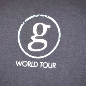 Garth Brooks World Tour‎ Jersey Tee Medium Black Raglan Brooks 7 Concert Shirt thumbnail 3