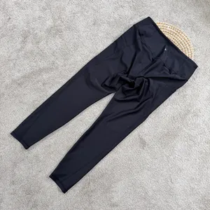 Old Navy Women’s Powersoft High Rise 7/8 Leggings Pockets in Black L thumbnail 7